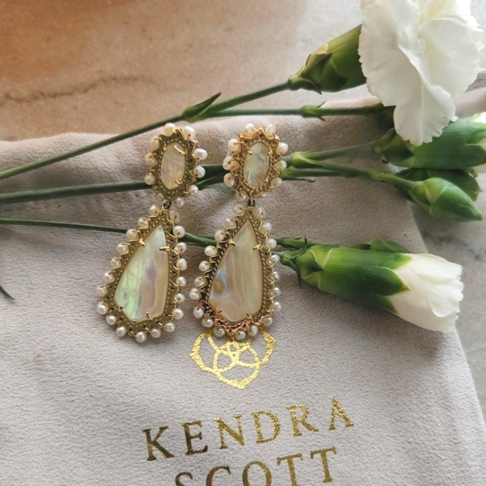 KS Camry Abalone Earrings